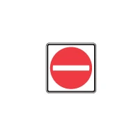 a regulatory sign