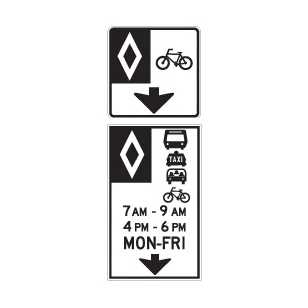 a regulatory sign