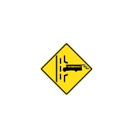 a warning sign