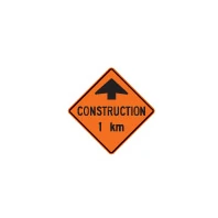 a temporary condition sign