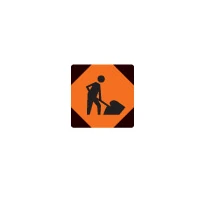 a temporary condition sign