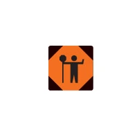 a temporary condition sign