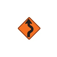 a temporary condition sign