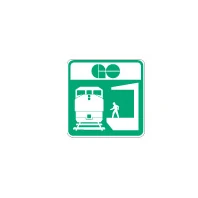 an information or direction sign